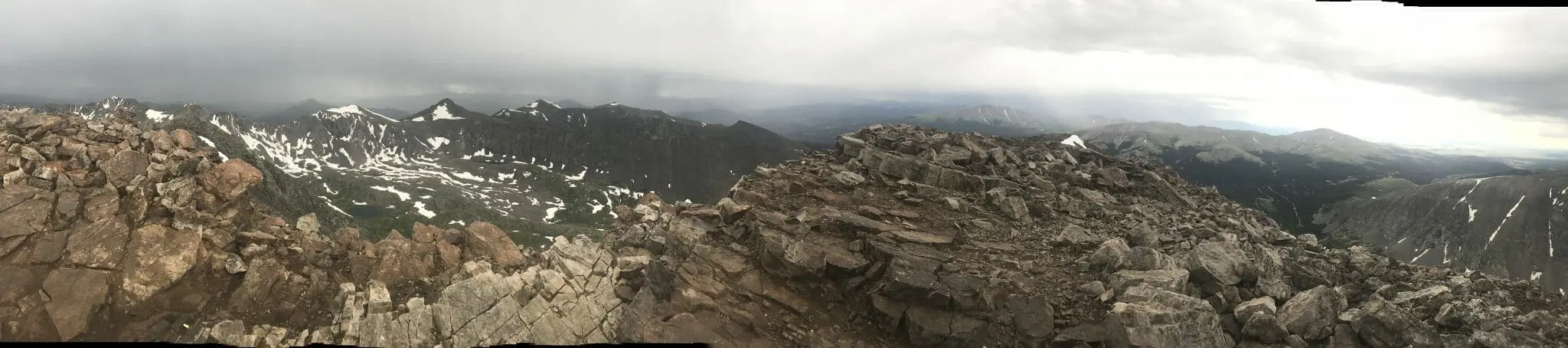 Quandary Peak Panorama view