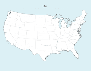 united states map