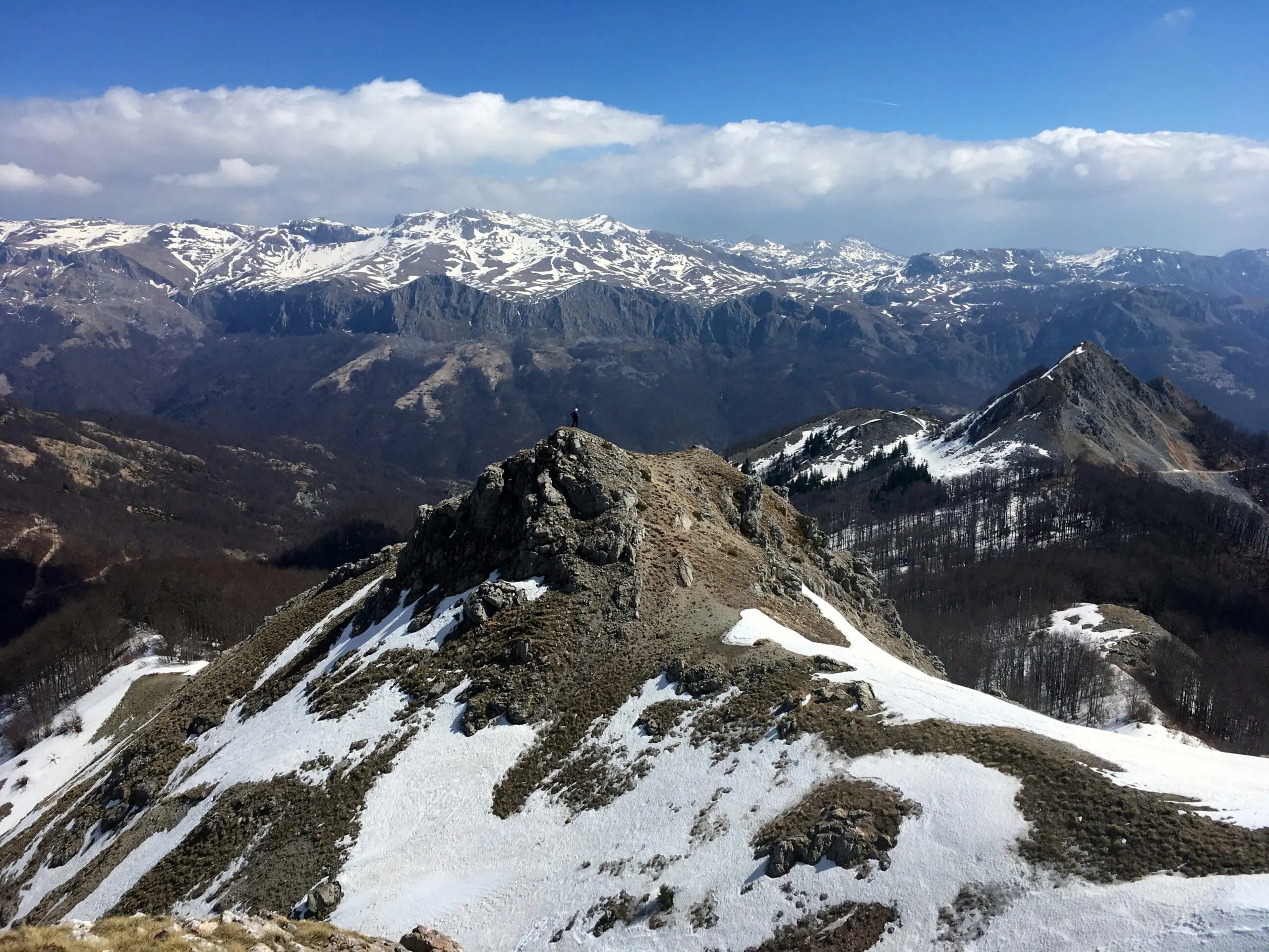 View from Crveni Kuk mountains