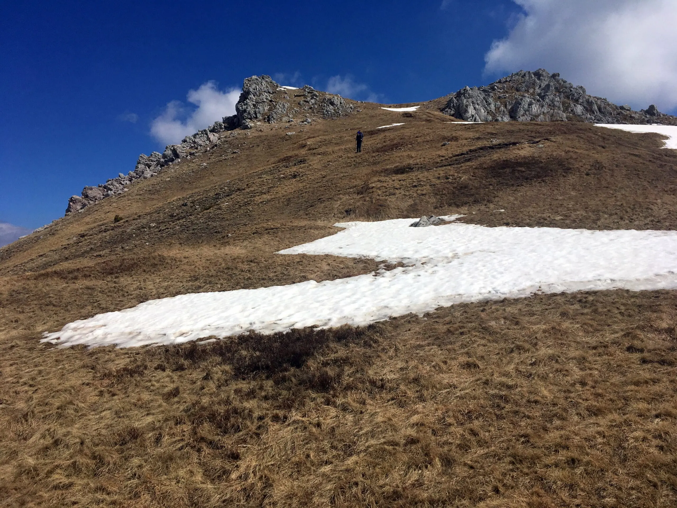 Ascent to Crveni Kuk summit