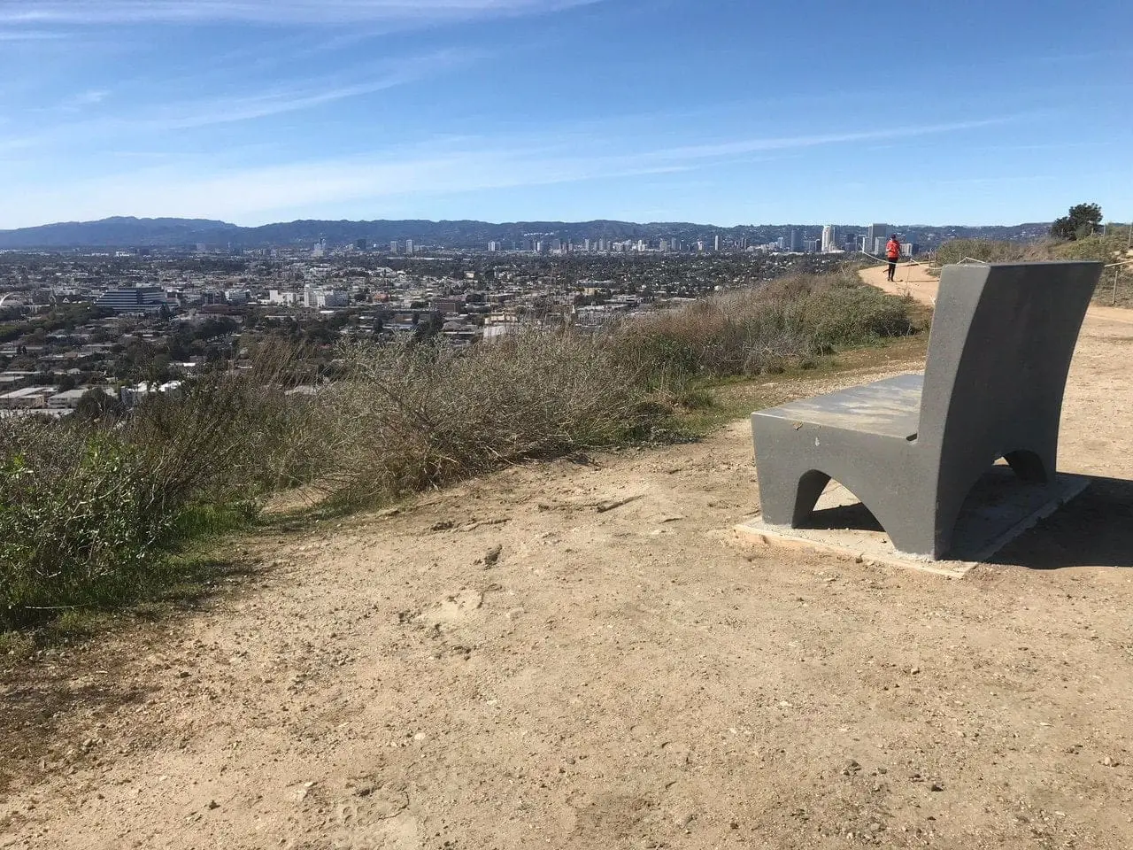 Culver city stairs bench