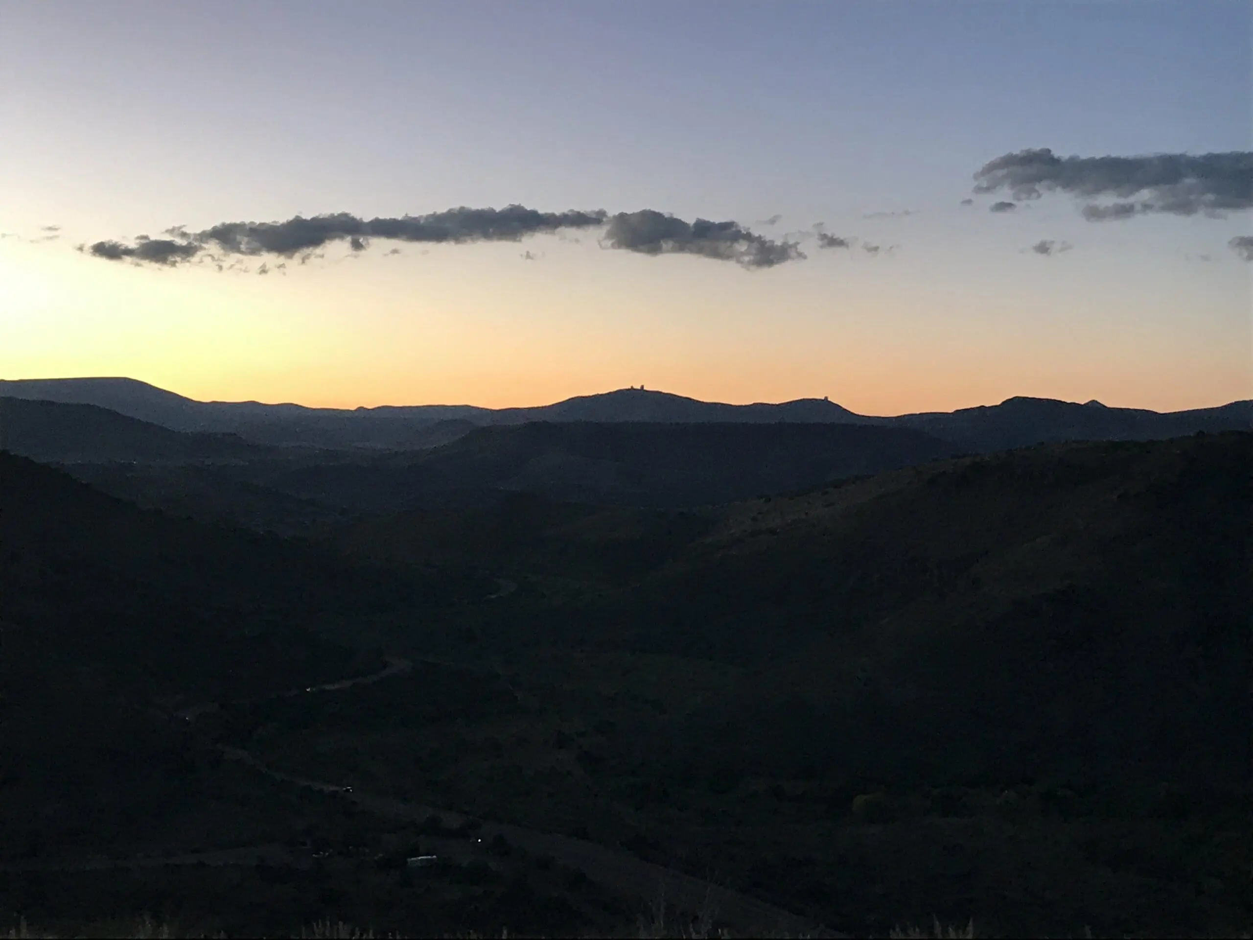 Davis Mountains State Park sunset