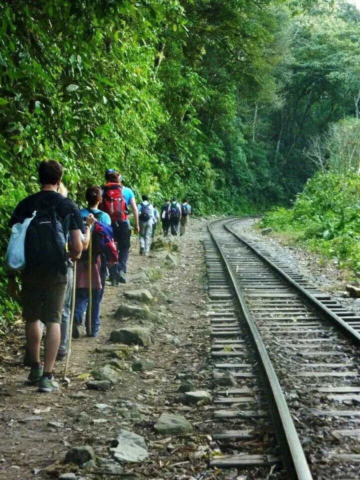 Salkantay Trek along Railroad