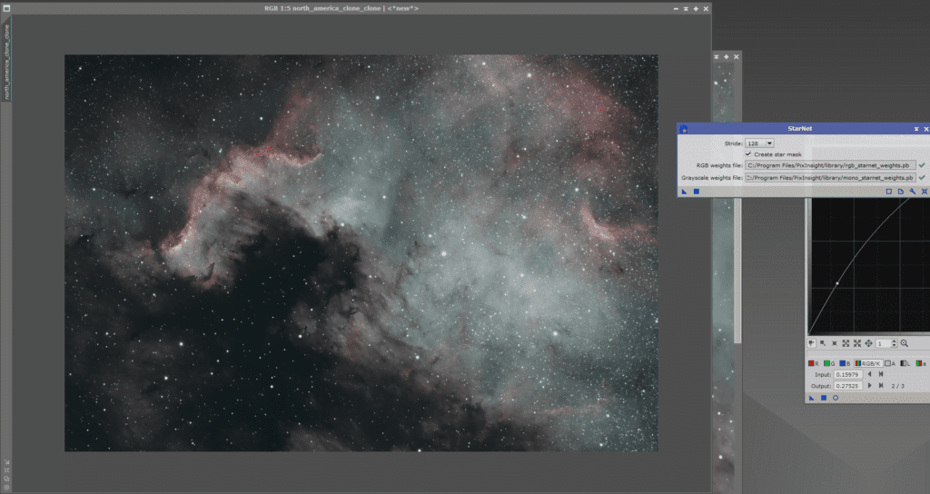 starnet North America Nebula