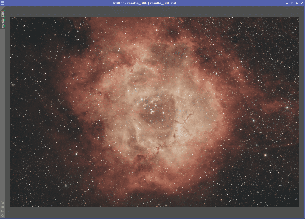 Triad Quadband Rosette Nebula