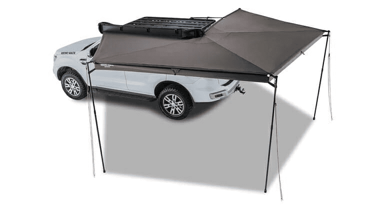 awning for added protection around your rooftop tent camping space