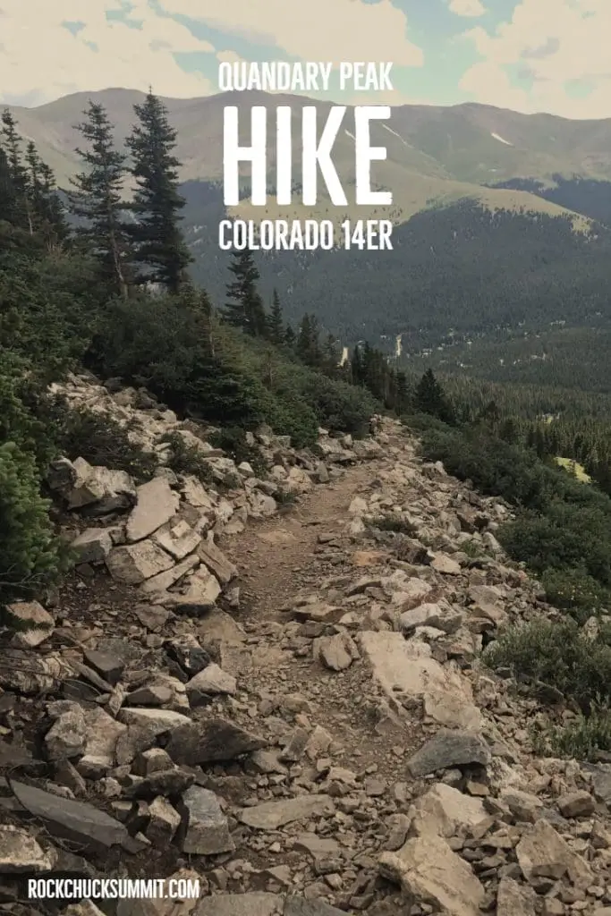 Quandary Peak Trail Colorado 14er