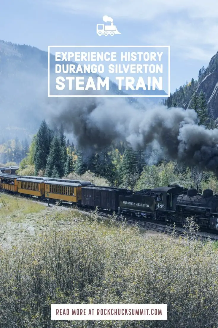 Durango and Silverton railroad pinterest pin