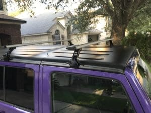 Thule Jeep Wrangler roof rack