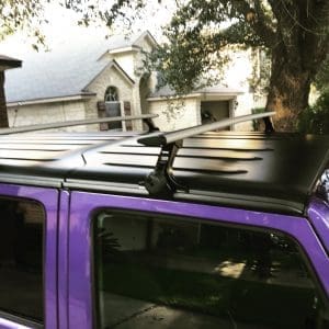 Thule Jeep Wrangler roof rack