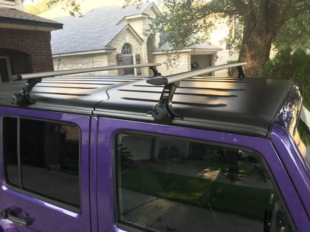 Thule Jeep Wrangler roof rack