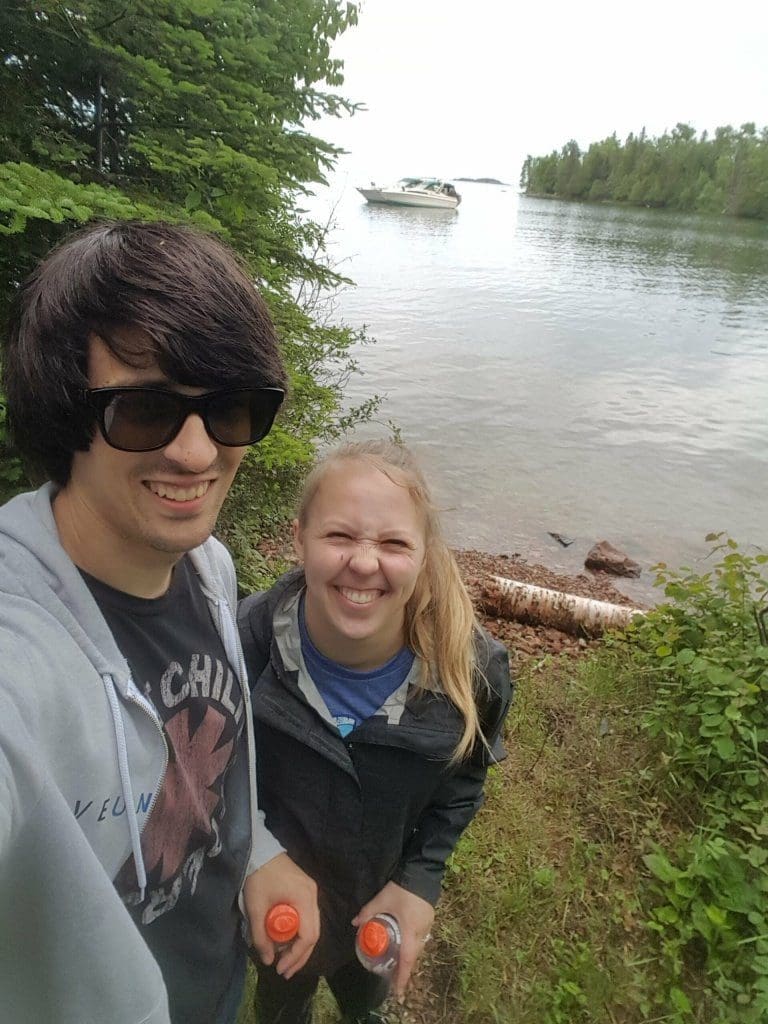 Finlay Bay at Sleeping Giant Provincial Park Ontario Canada