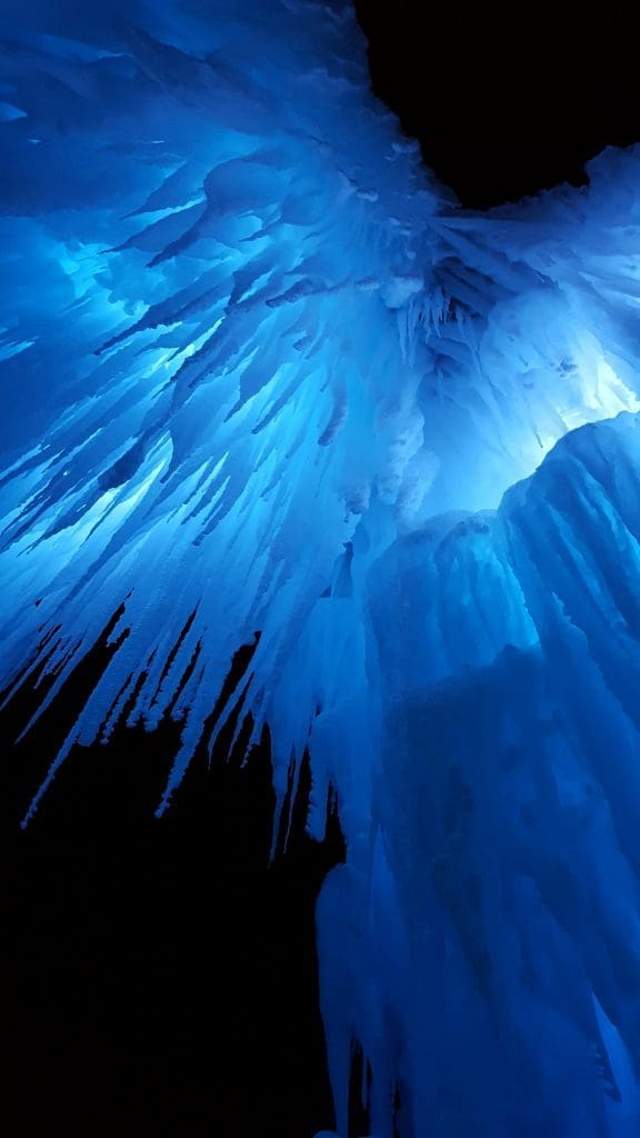 Minnesota Ice Castles Cauldron