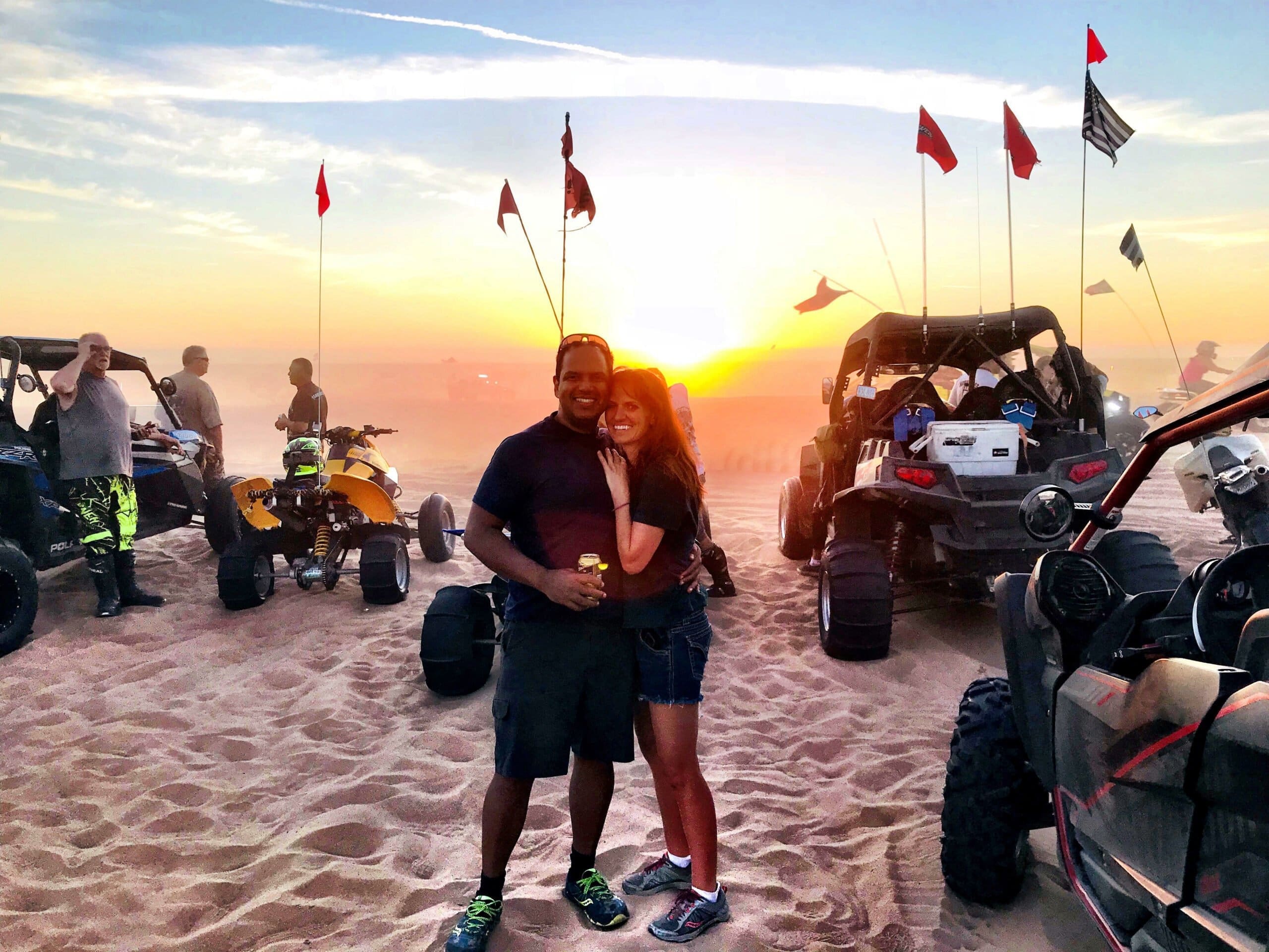 Group dune buggy photo at Glamis Sand Dunes