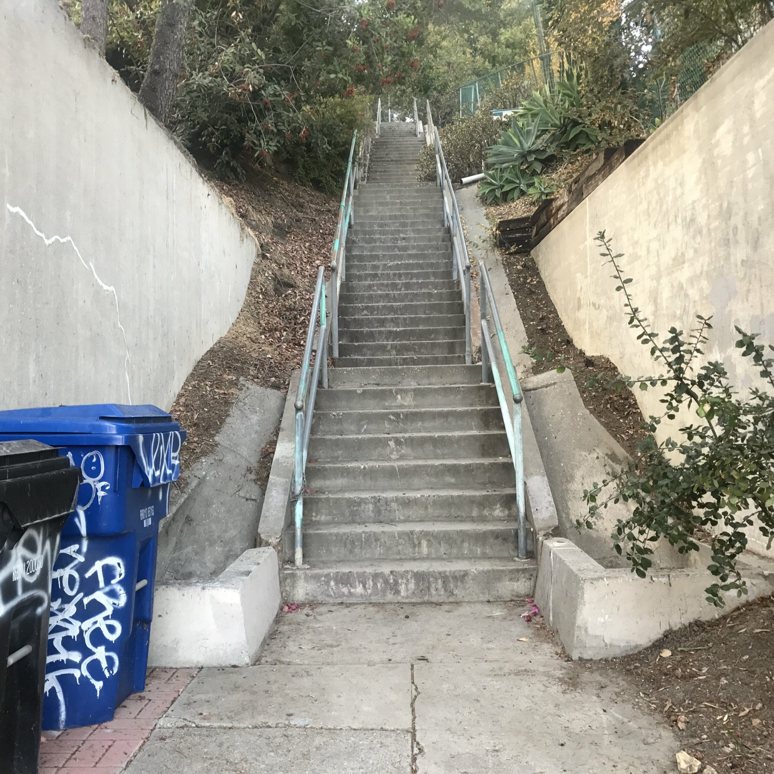 ernest e debs regional park stairs