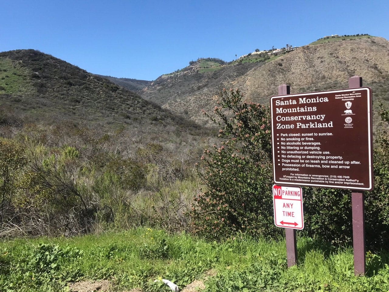 Santa Monica Mountains Conservancy Zone Parkland