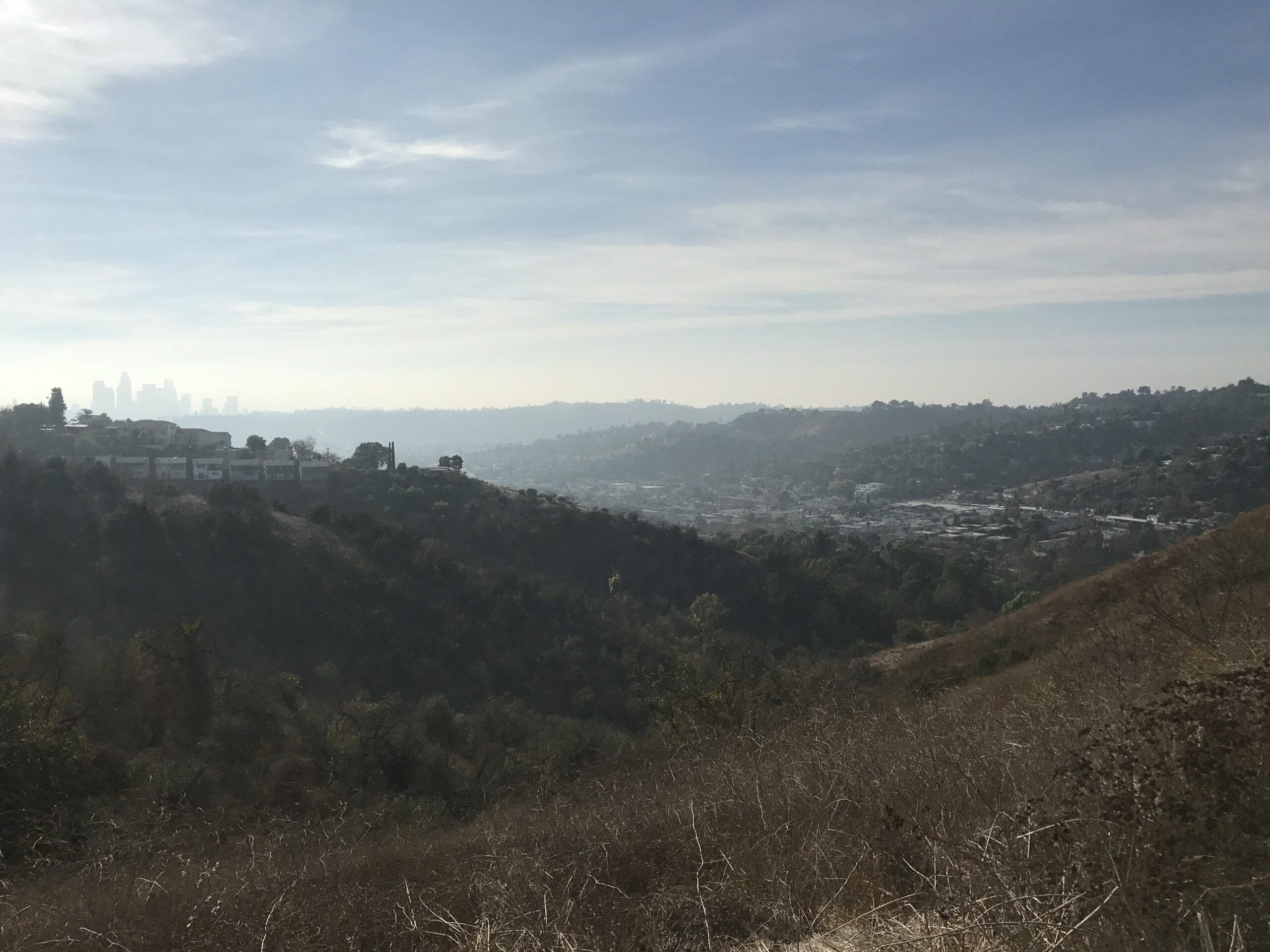 ernest e debs regional park view of LA