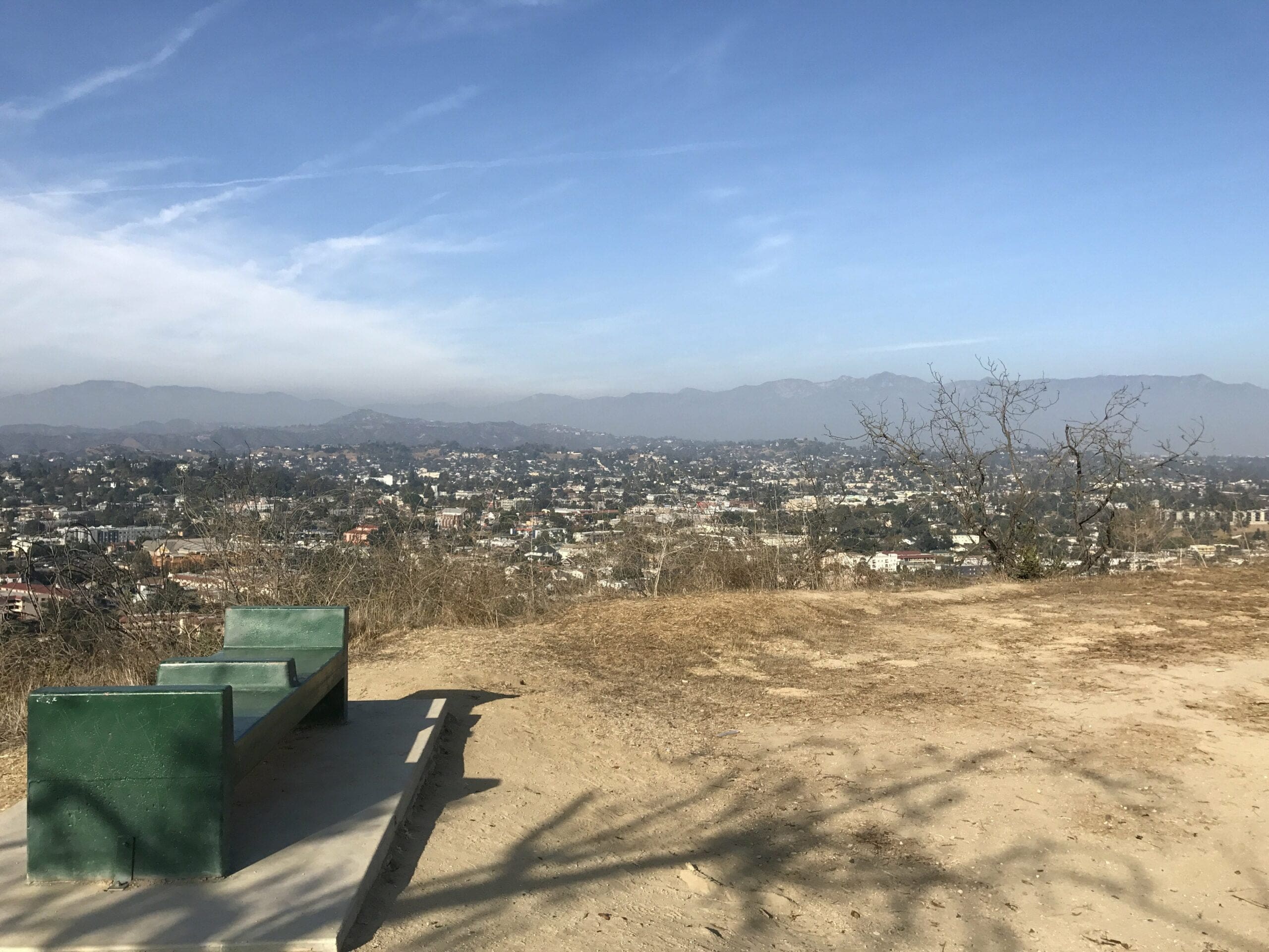 Ernest e debs regional park Los Angeles overlook