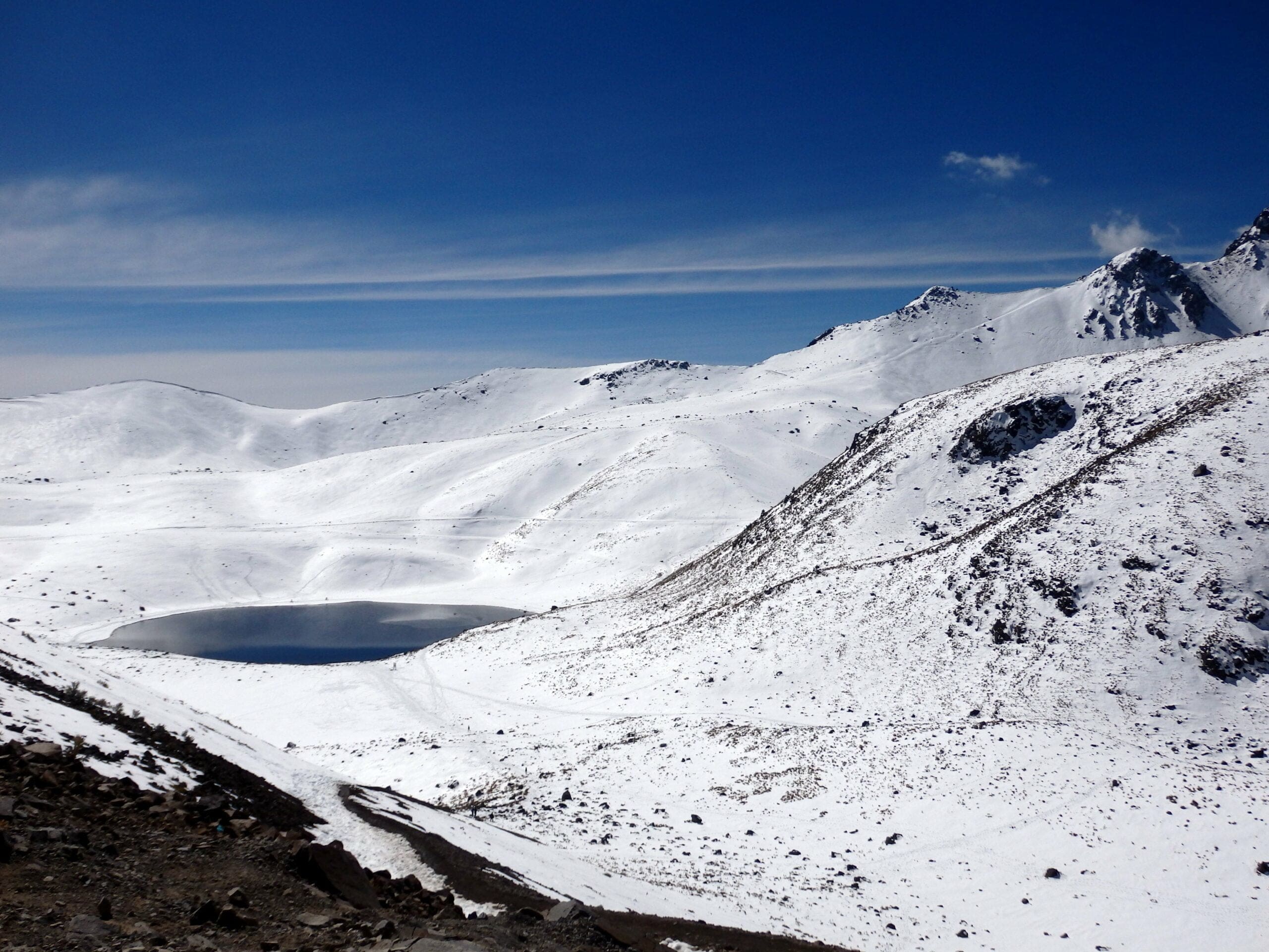 Randonnée dans le Nevado de Toluca