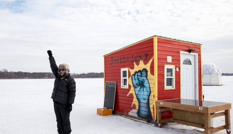Justice Shack Minnesota Art Shanty Projects