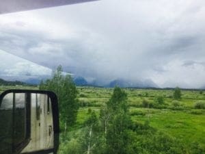 Yellowstone National Park Teton Views