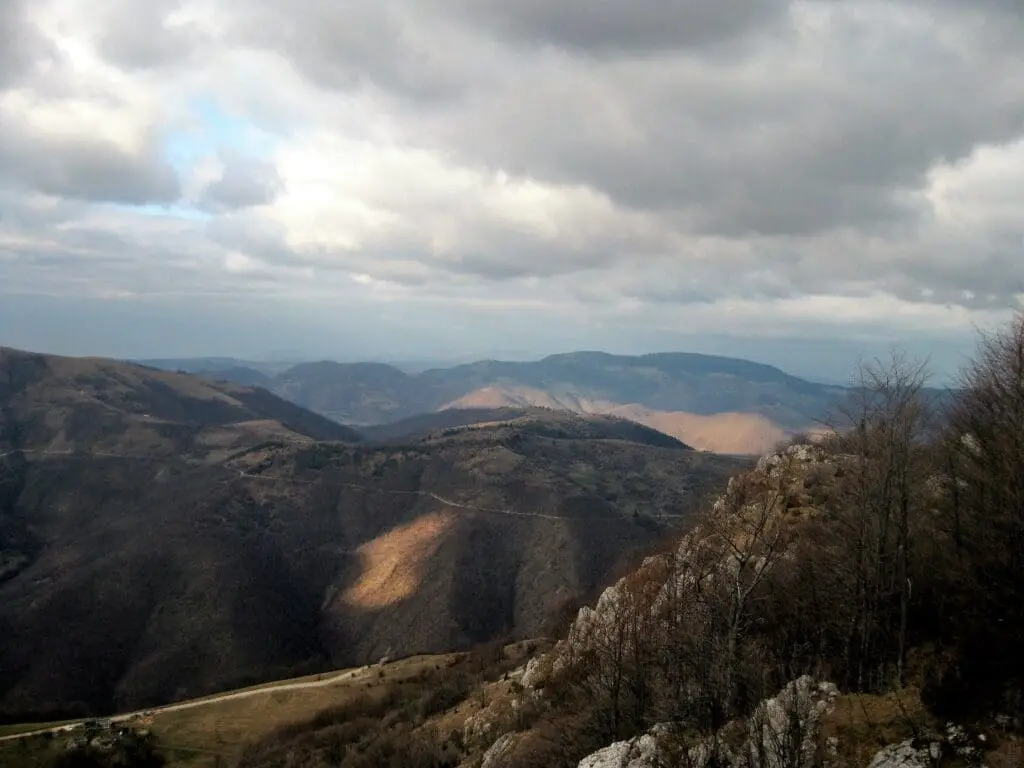hiking in bosnia