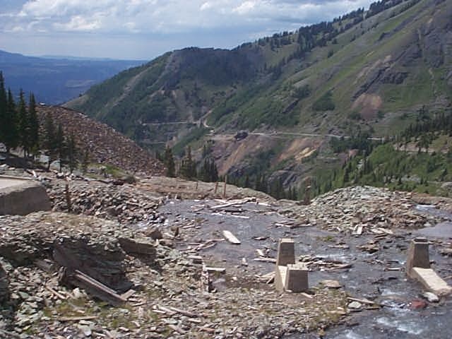 Tomboy Mine Remains on Imogene Pass