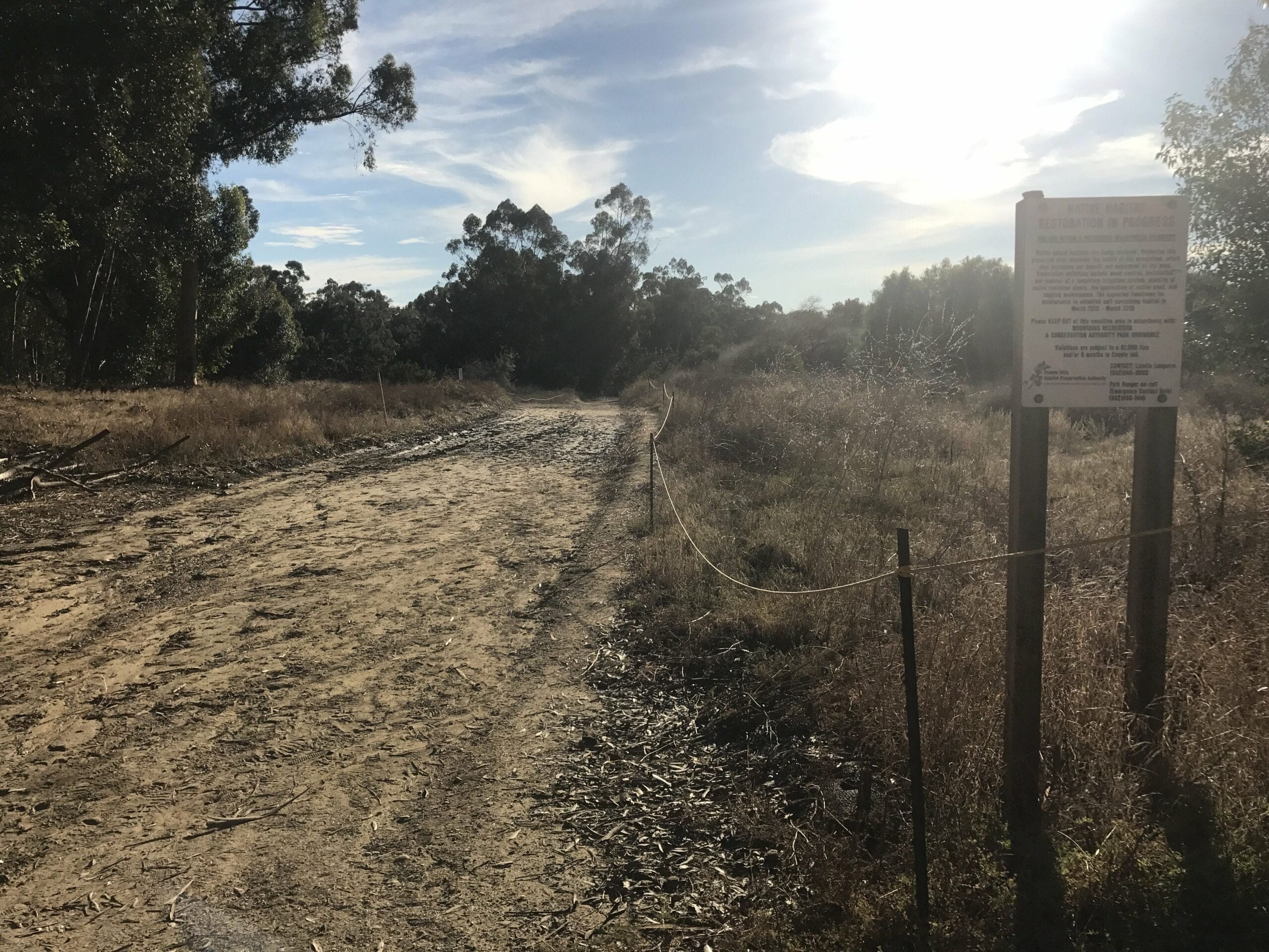 deer loop trail habitat restoration