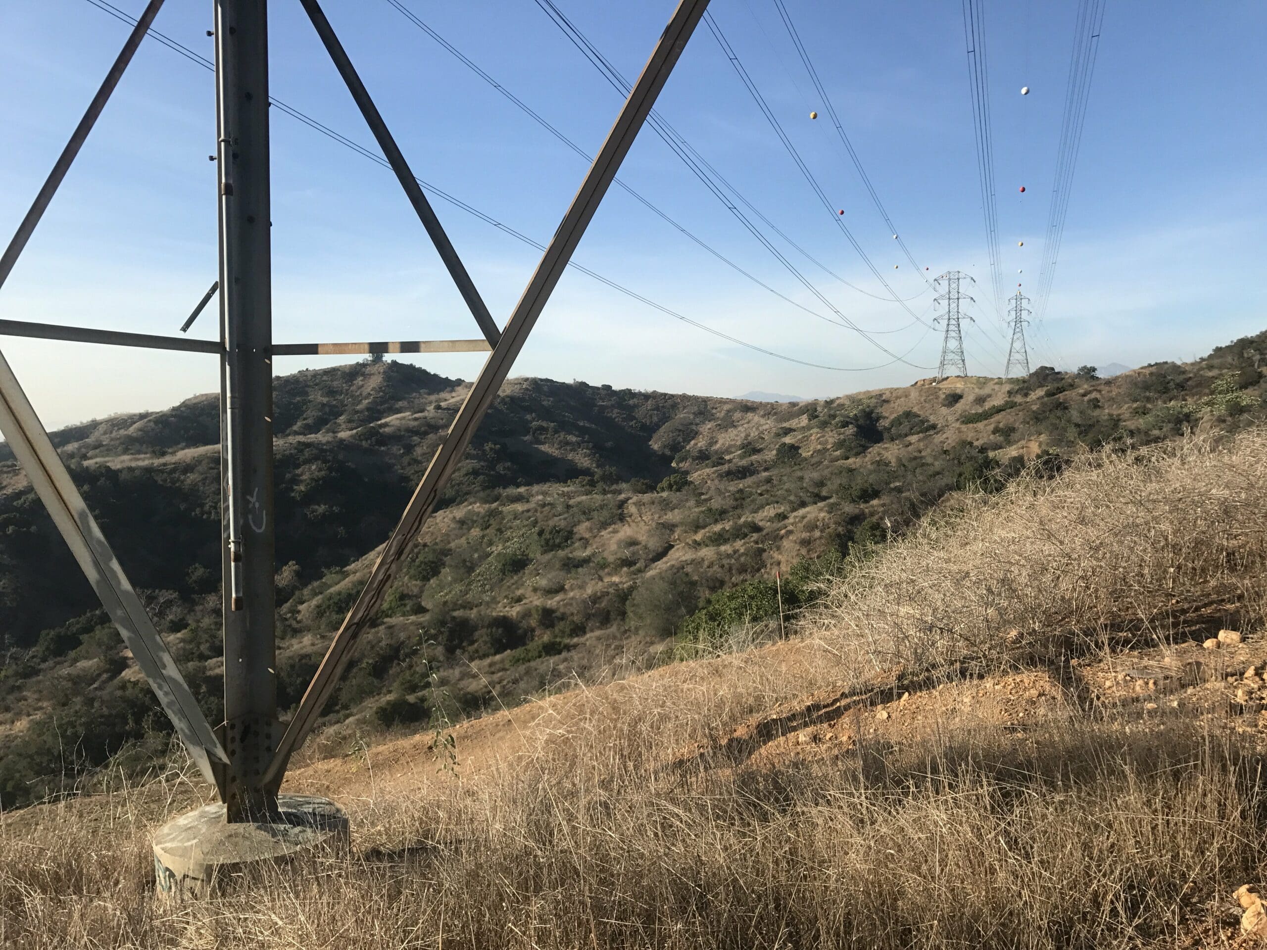 Turnbull Canyon Power Lines