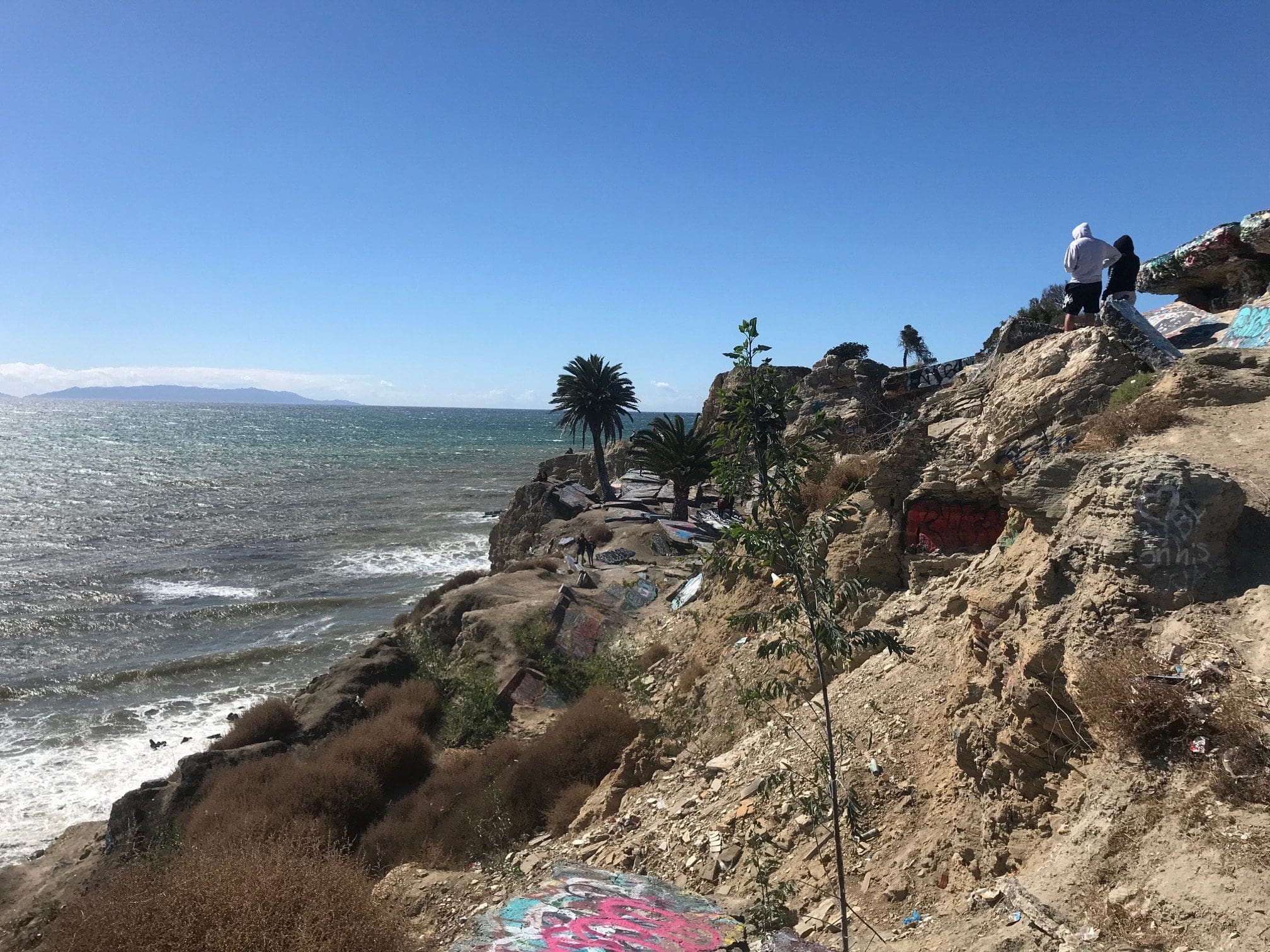 san pedro sunken city graffiti