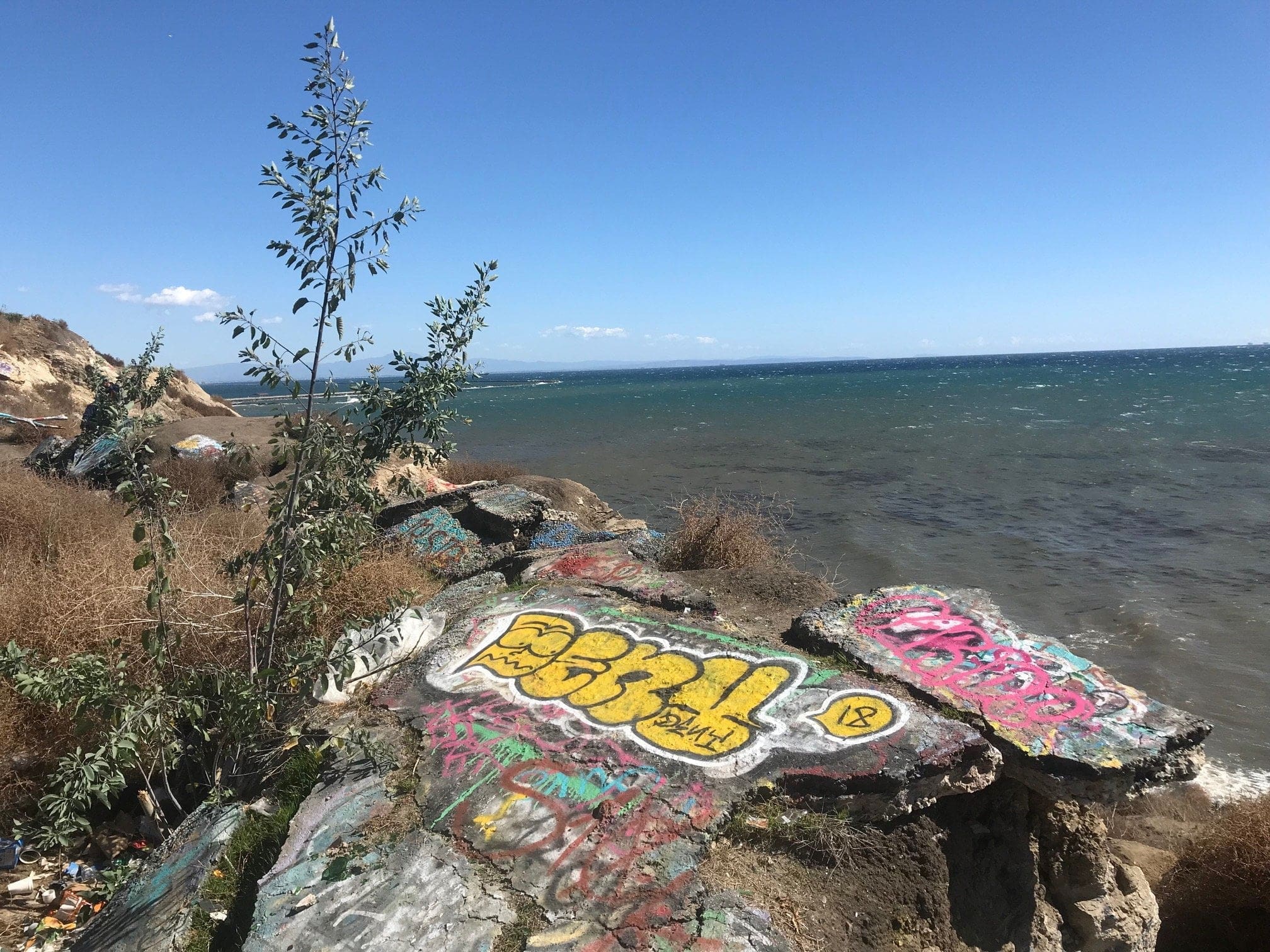 san pedro sunken city graffiti