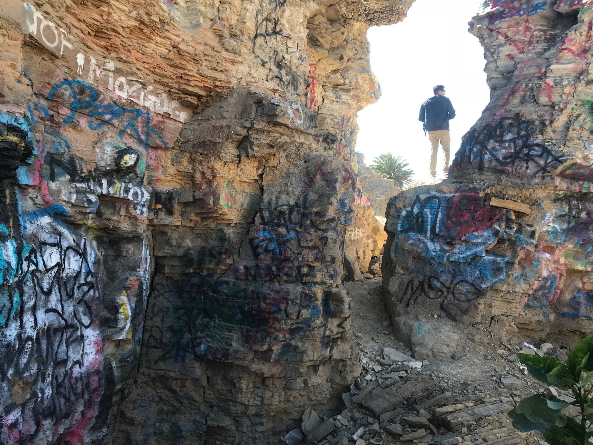 san pedro sunken city graffiti