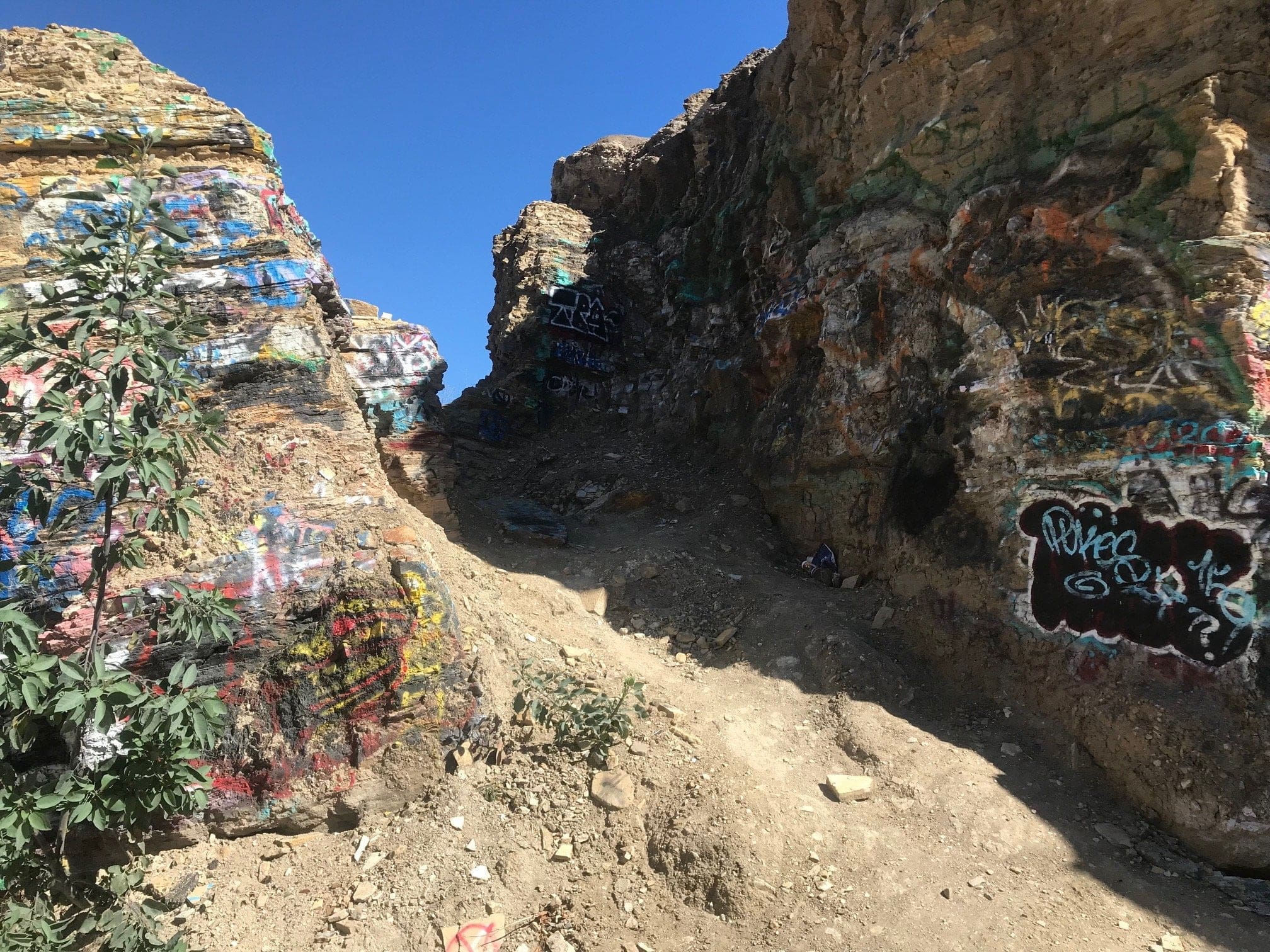 san pedro sunken city graffiti