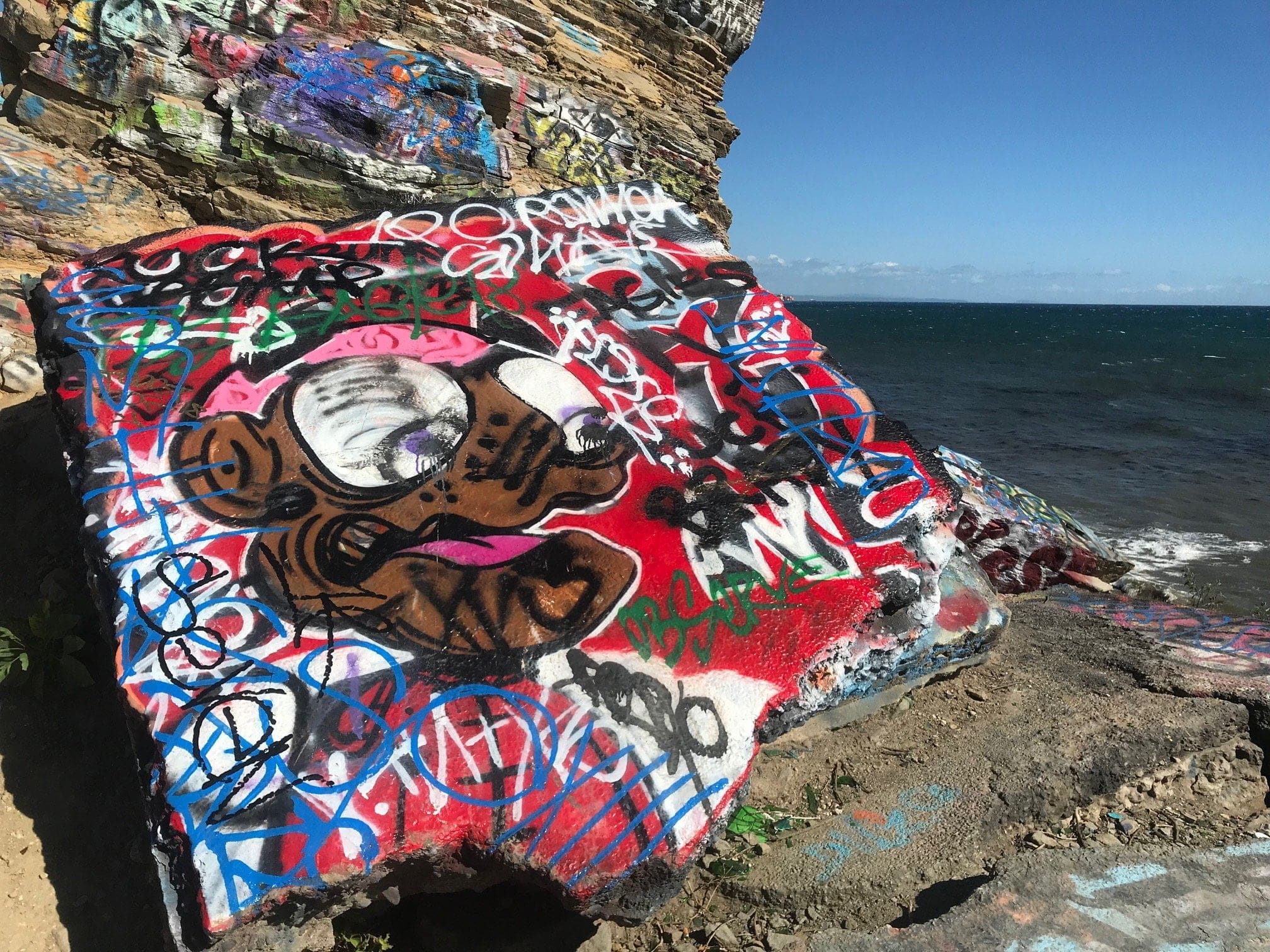 San Pedro Sunken City graffiti