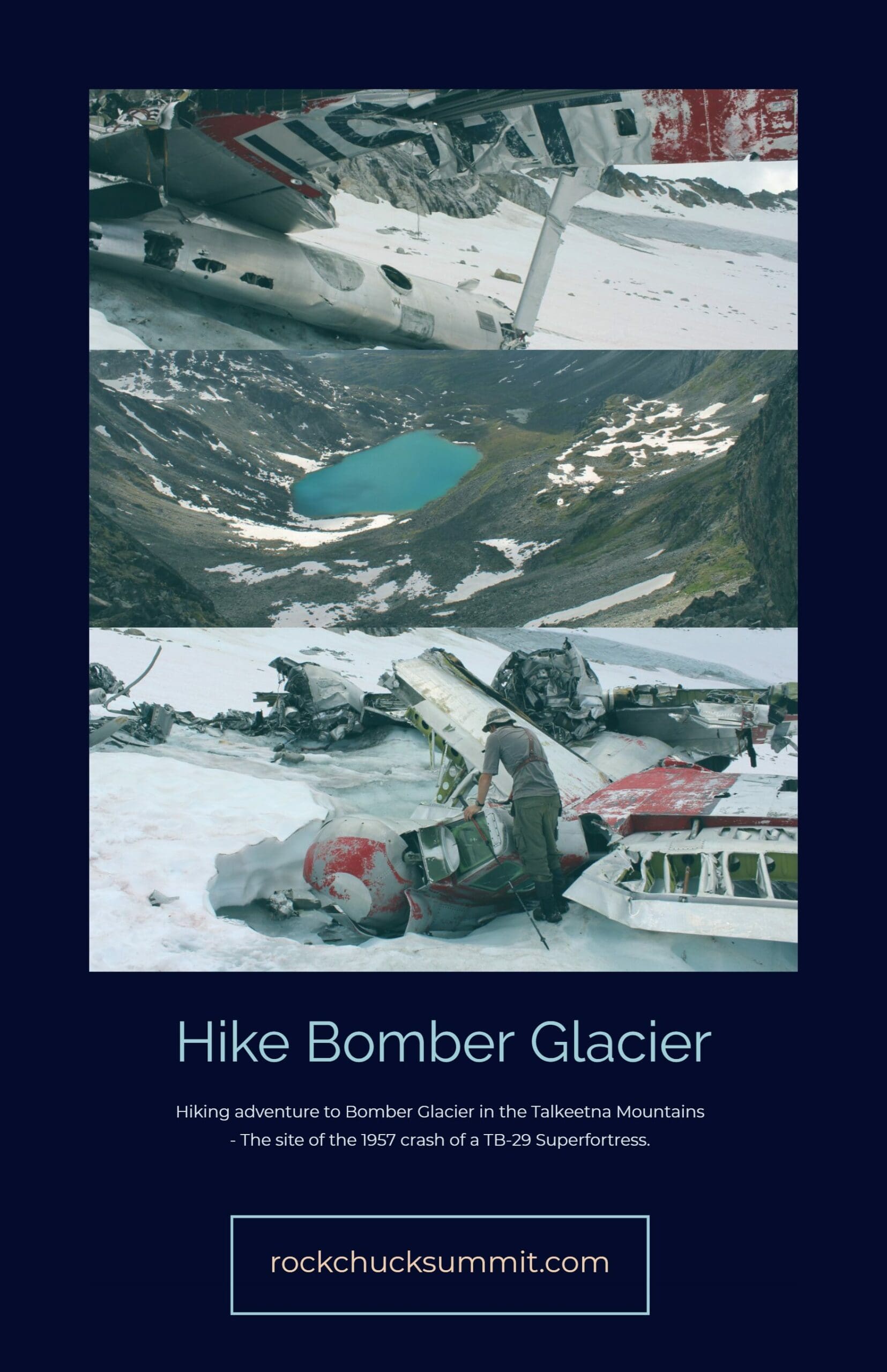 Bombardier Glacier Alaska