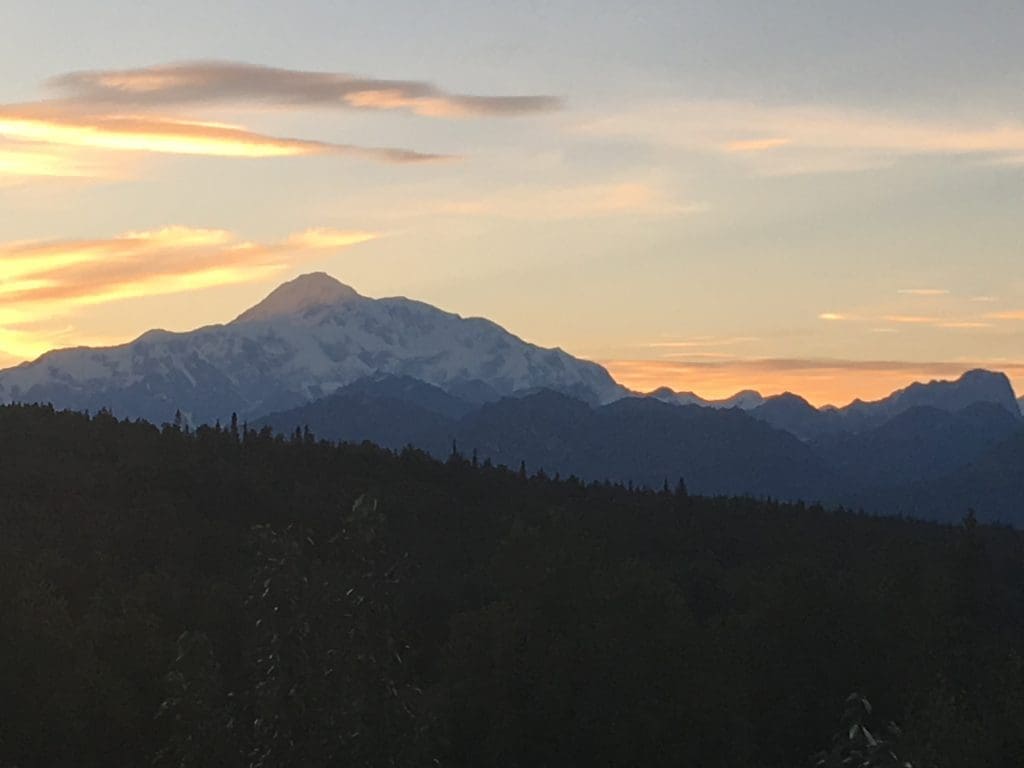 golden hour savage river denali aslaska