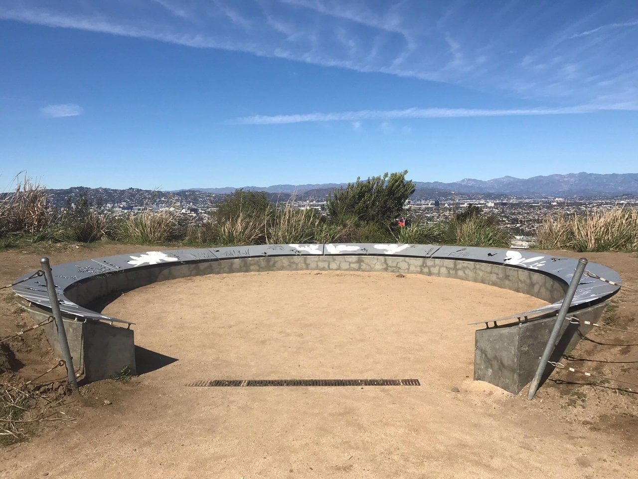 baldwin hills sceneic view