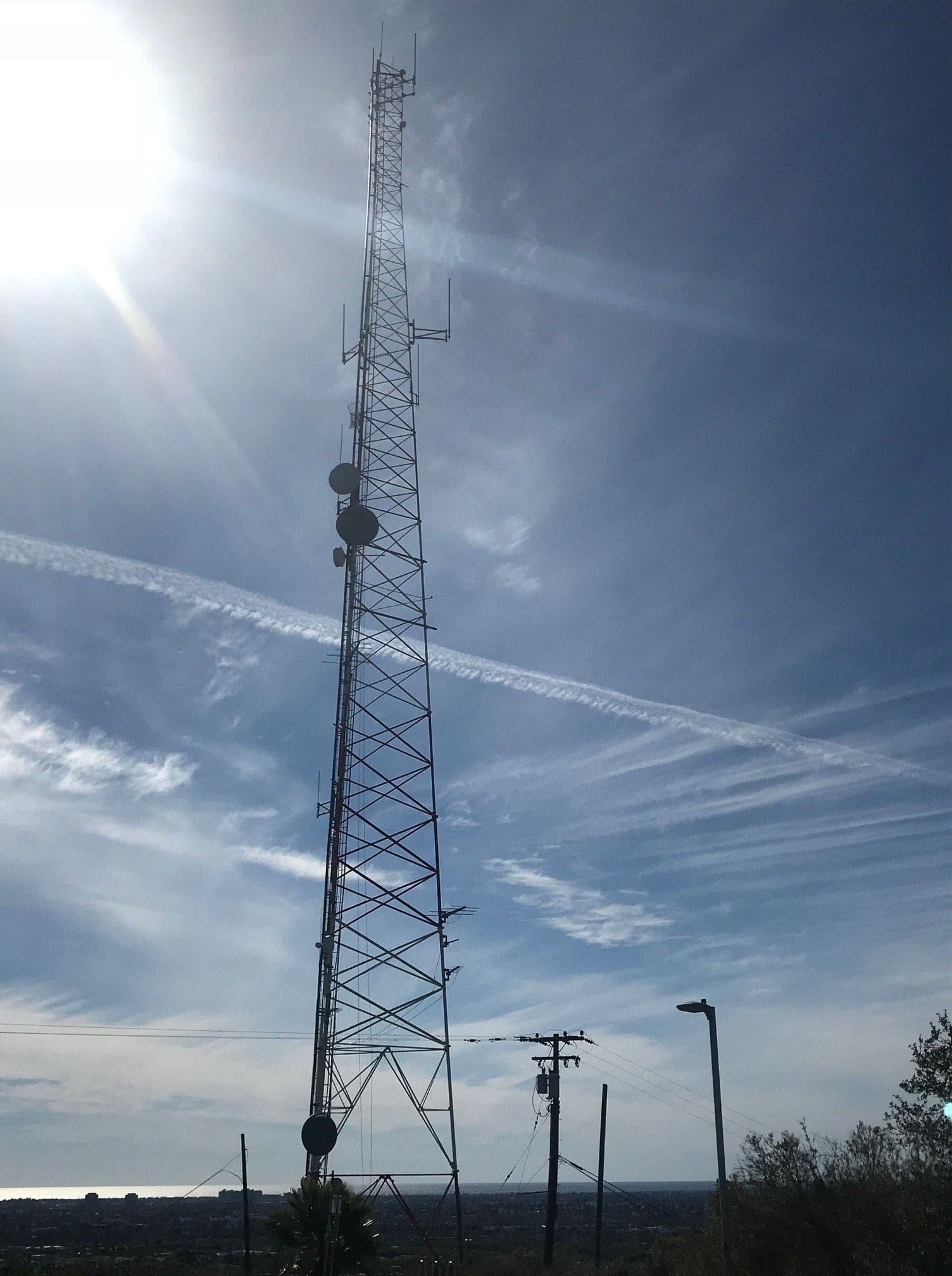 Culver city stairs radio tower