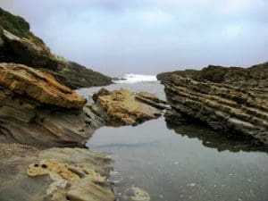 california central coast rock formation