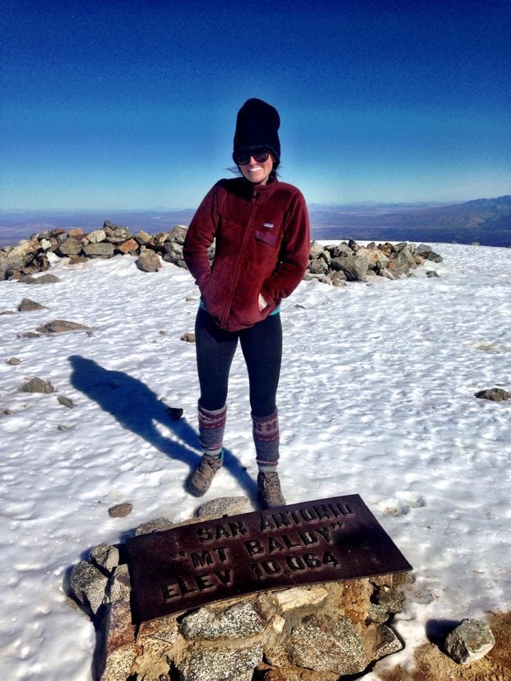 Mt Baldy summit