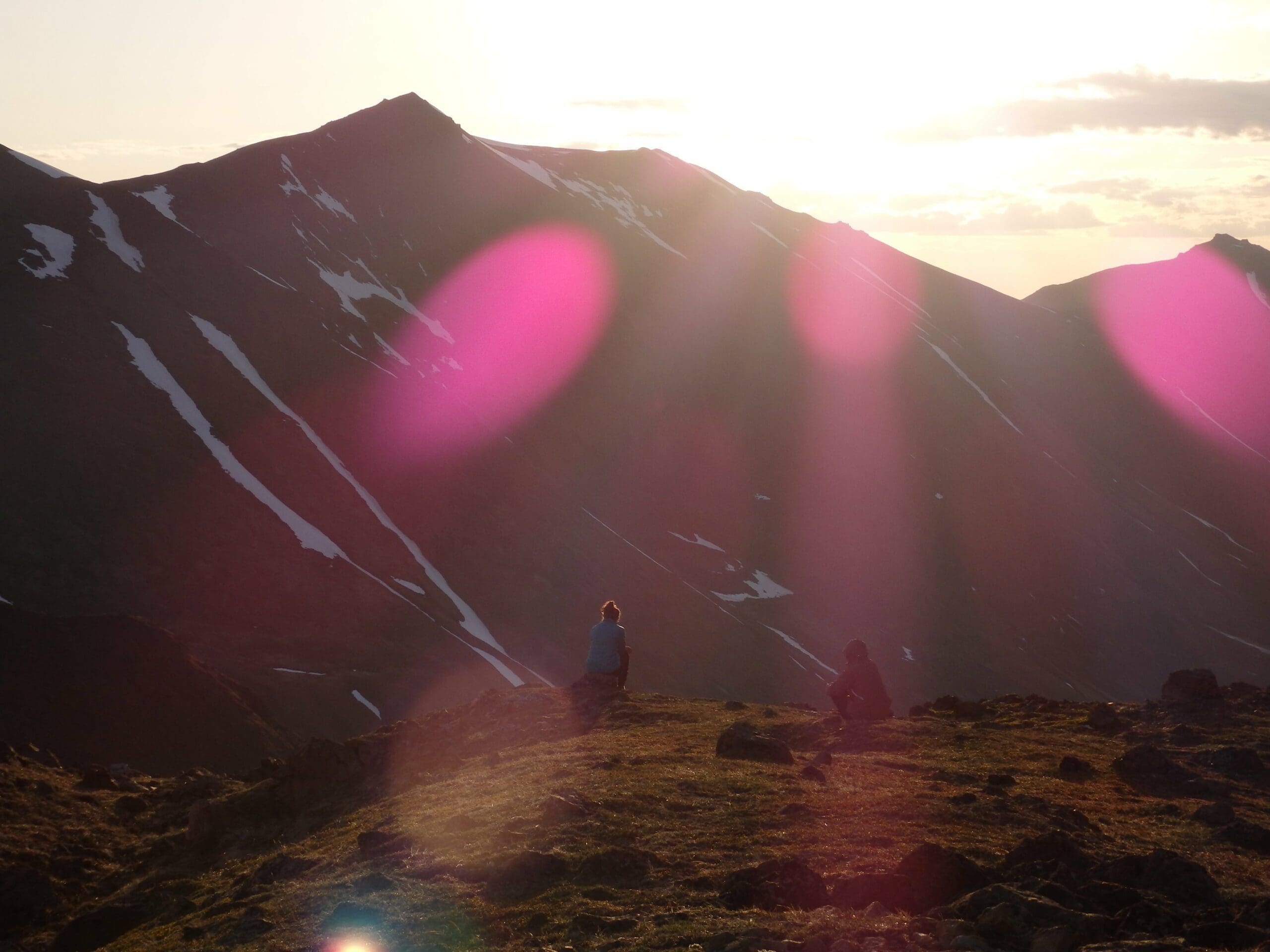 Sunset over Cantata Peak