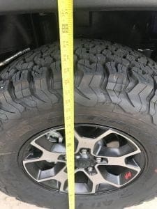 Jeep Wrangler Body Mount Lift Height