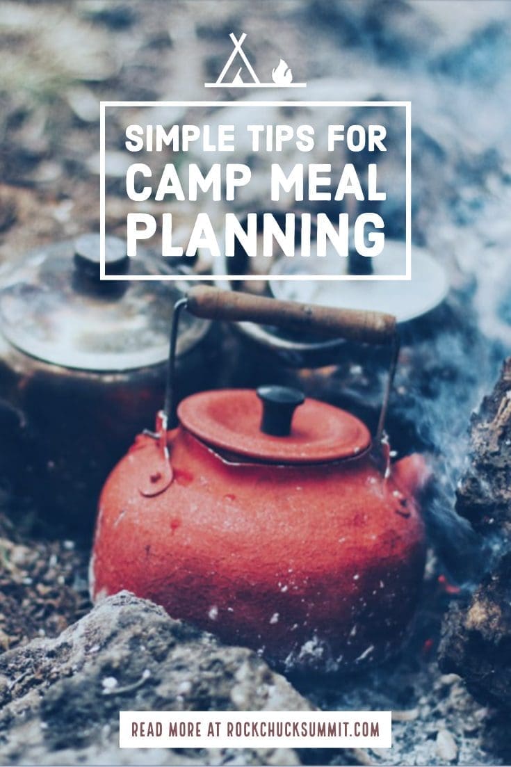 Camp Meal Planning