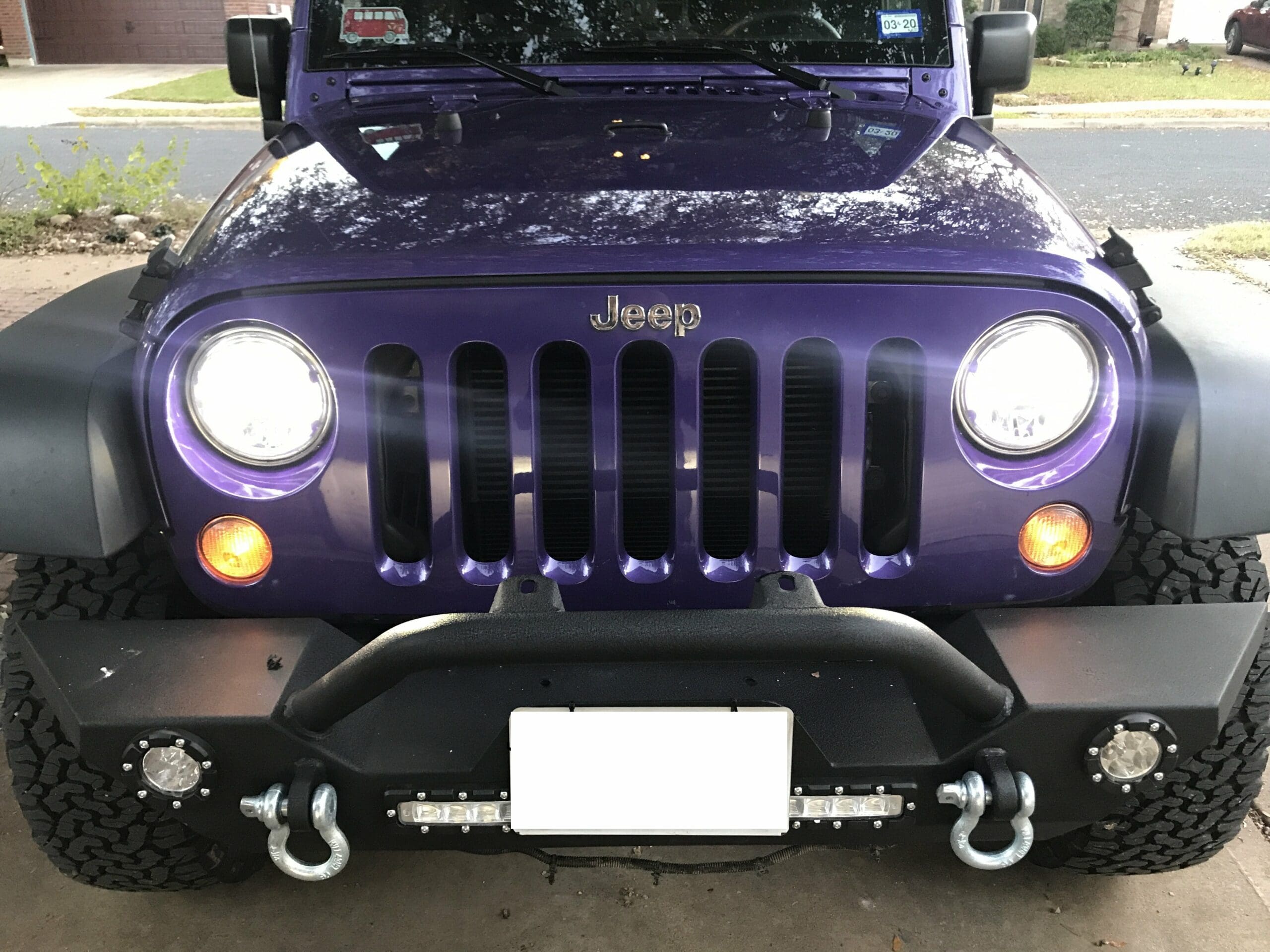 Jeep Wrangelr LED Halo Lights