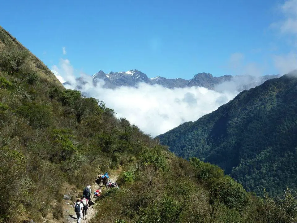 Saut d'obstacles au Machu Picchu
