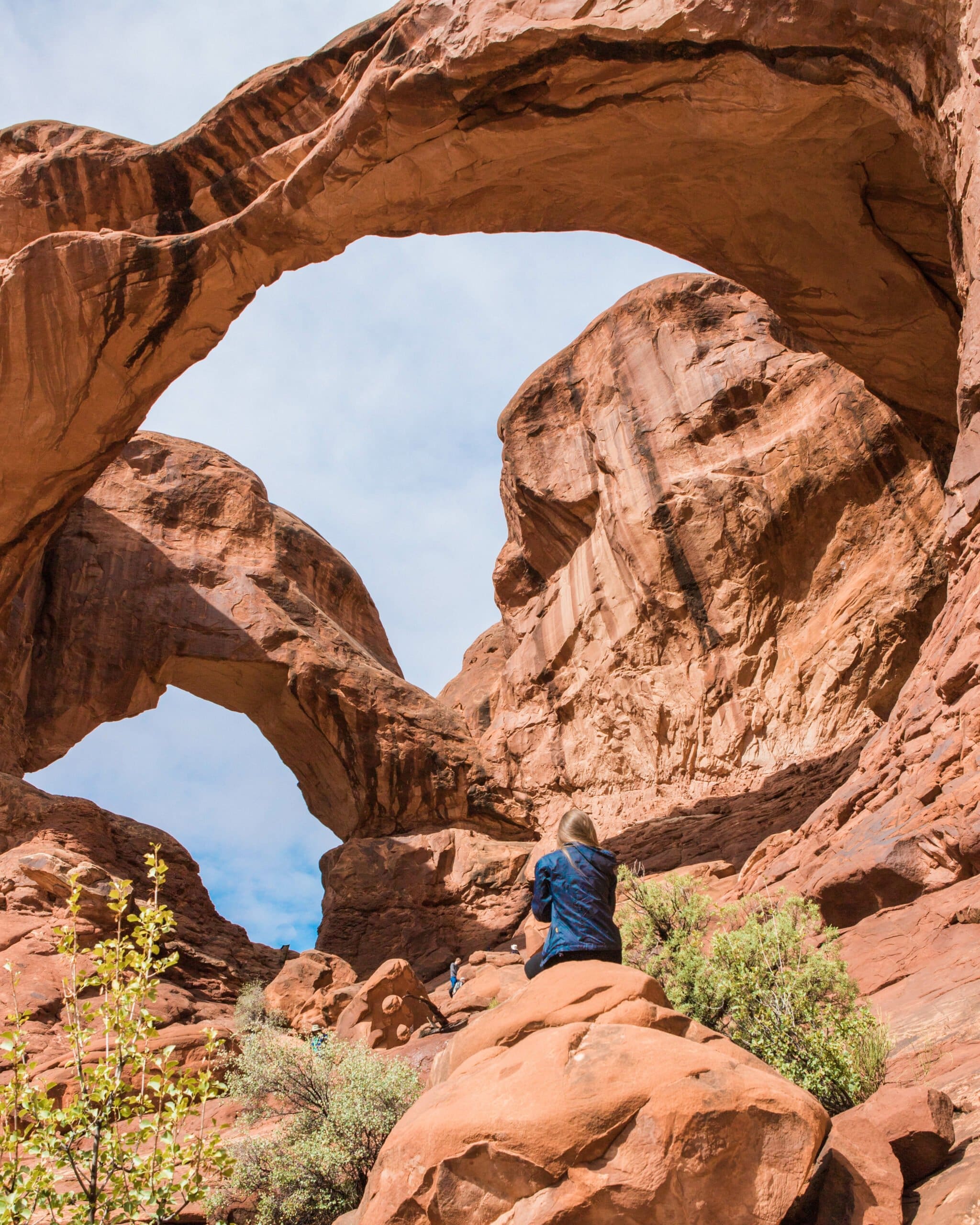 double arch arches national park