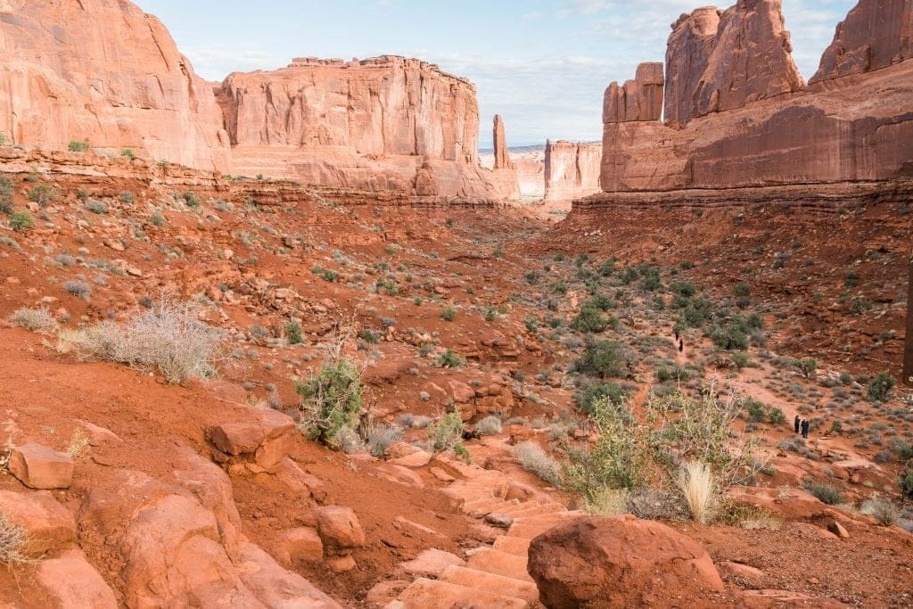 Park Avenue Arches National Park