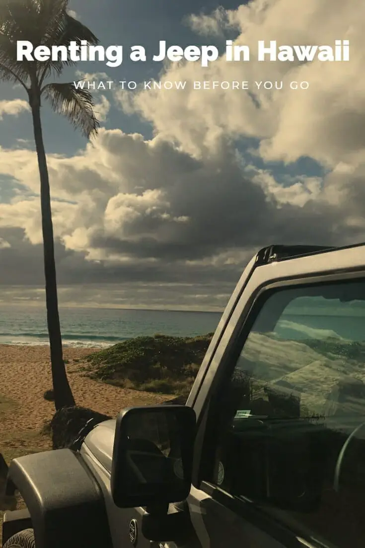 Renting a Jeep In Hawaii