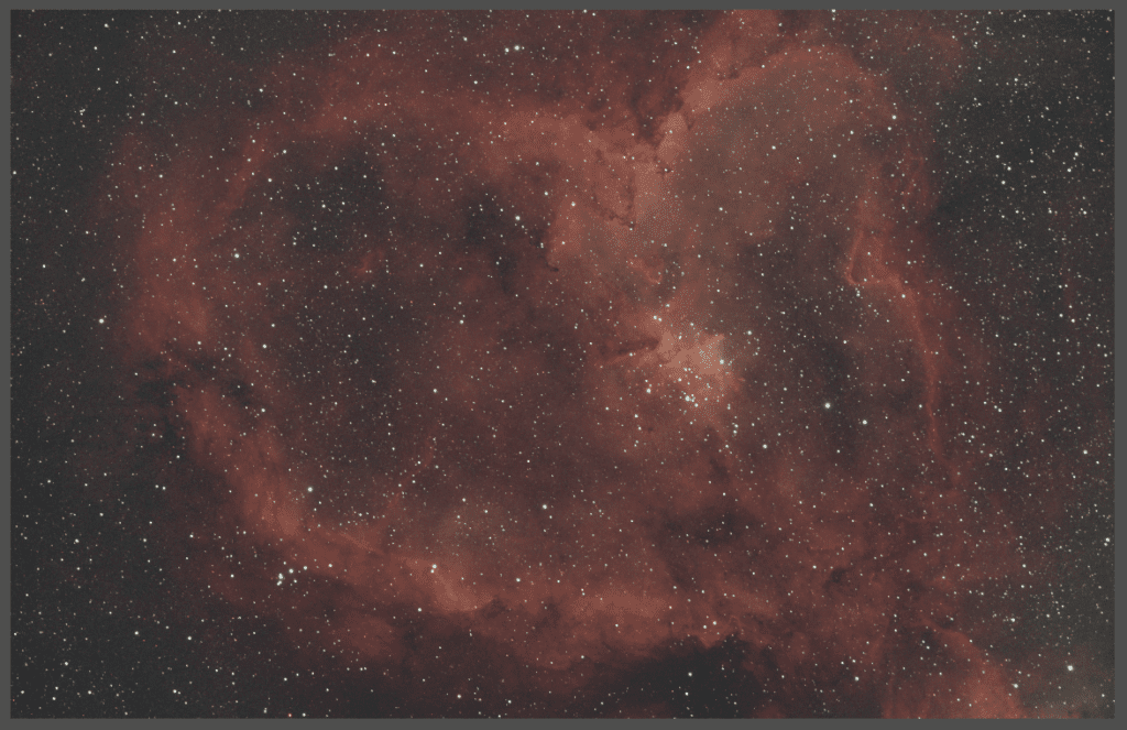 heart nebula flipped