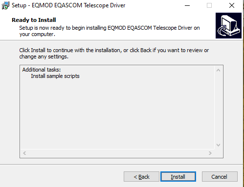 eqmod install